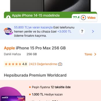 Hepsiburada Yanıltıcı Taksit İmkanı Ve Kart Aidatı Sorunu