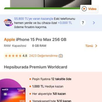 Hepsiburada Yanıltıcı Taksit İmkanı Ve Kart Aidatı Sorunu