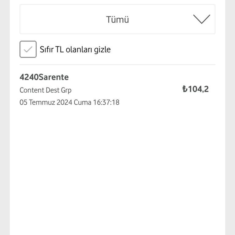 Vodafone Faturama Onaysız Ek Ücret Yansıtıldı