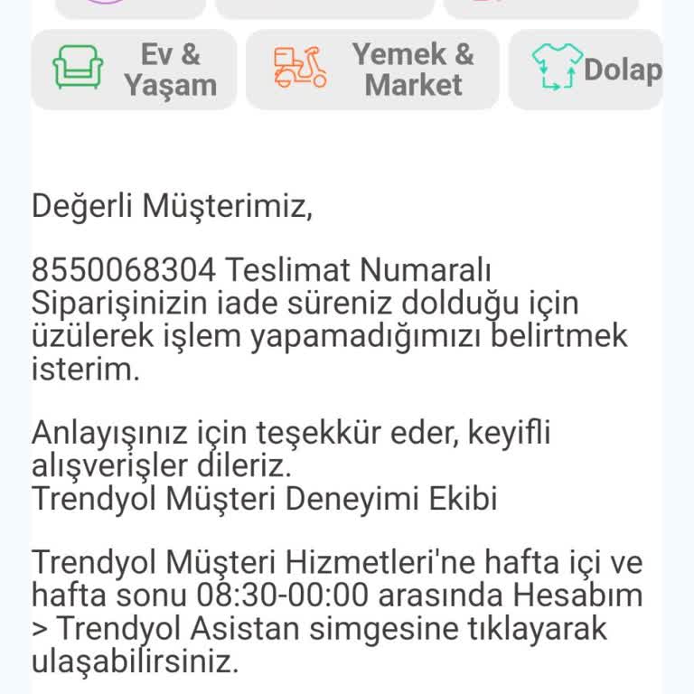 Trendyol'dan Alışveriş Yaptığım İçin Çok Pişmanım