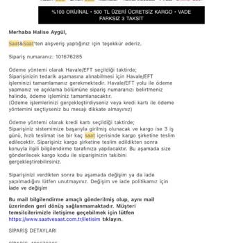 Guess Saat & Saat İade Sürecinde Yaşanan Gecikme Ve Saygısız Hizmet