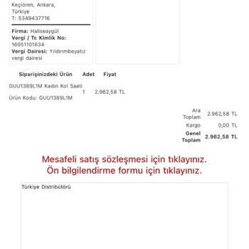 Guess Saat & Saat İade Sürecinde Yaşanan Gecikme Ve Saygısız Hizmet