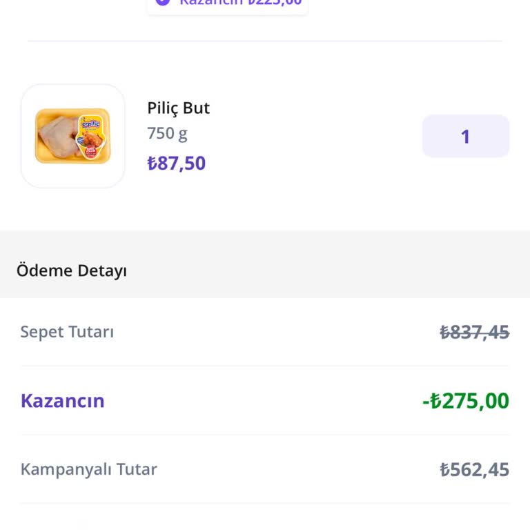 Getir Büyük İade Yapmıyor