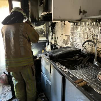 Vestel Fırınından Çıkan Yangın