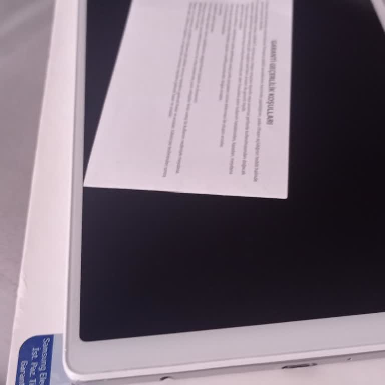 Samsung Tablet Hemen Bozuldu