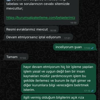 Kurumsal Paketleme Evde Paketleme İle İlgili Site Güvenilir Değildir.