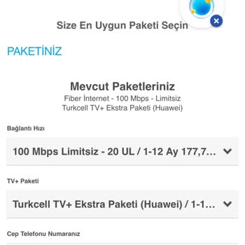 Turkcell Uygulamasında Paket Değişikliği Sorunu