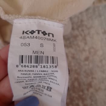 Koton Şort Aldım Şikayetçiyim.