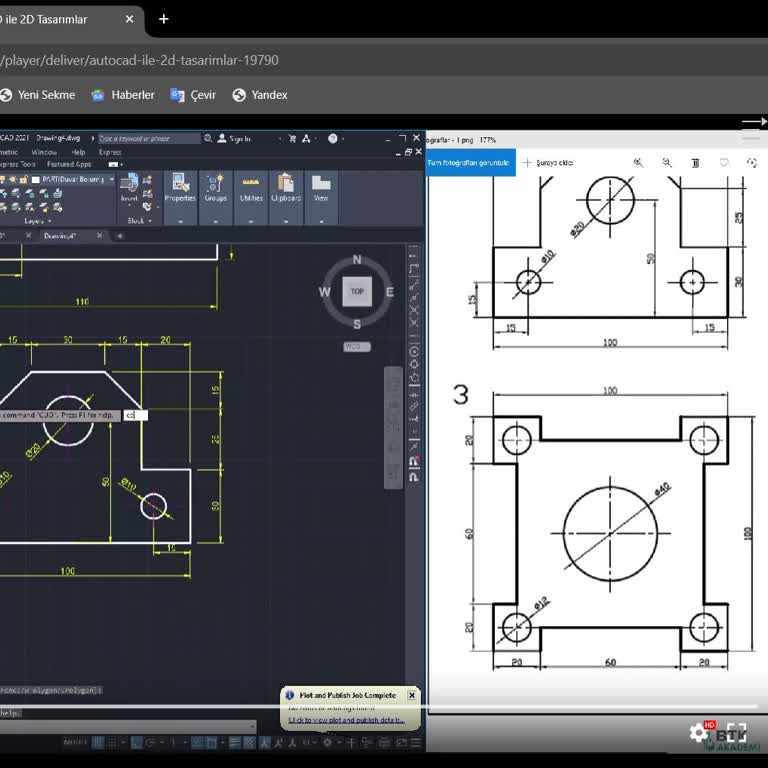 BTK (Bilgi Teknolojileri ve İletişim Kurumu) Autocad Eğitim Seti Sertifika Sorunu