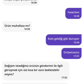Getir Yanlış Ürün Gönderiyorlar. Canlı Destek Çalışmıyor
