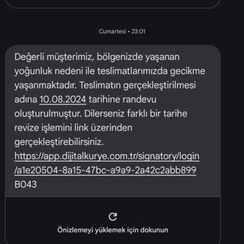 Dijital Kurye Hattım Gelsin Artık