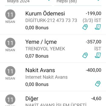 Digiturk Parası Ödenmiş Taahhüdüm İptal Edilip, Fatura Yansıtıldı.