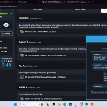 GameSatış'ta Yaşadığım Olumsuz Deneyim