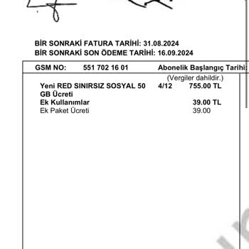 Vodafone Tarife Ücretindeki Anlamsız Artışa Çözüm Arıyorum