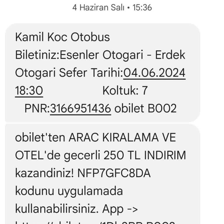 Obilet Emeklilere Olan Yüzde 20 İndirim Uygulamıyor
