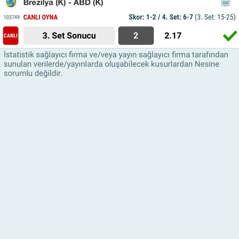 Nesine Kazandığım Kuponun İadesi Hakkında Şikayet