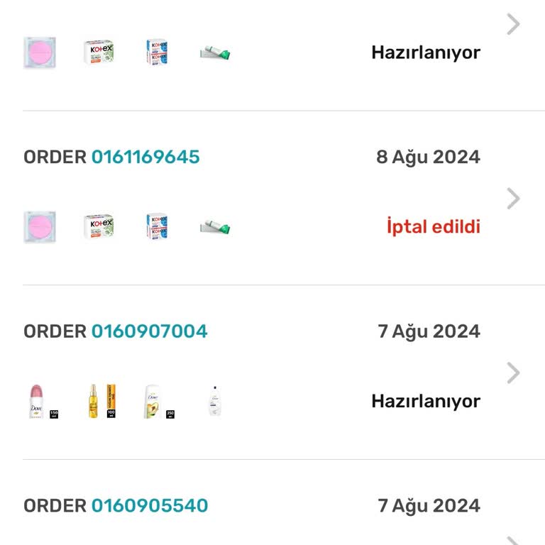 Watsons Sipariş İptali Ve Puan Sorunu