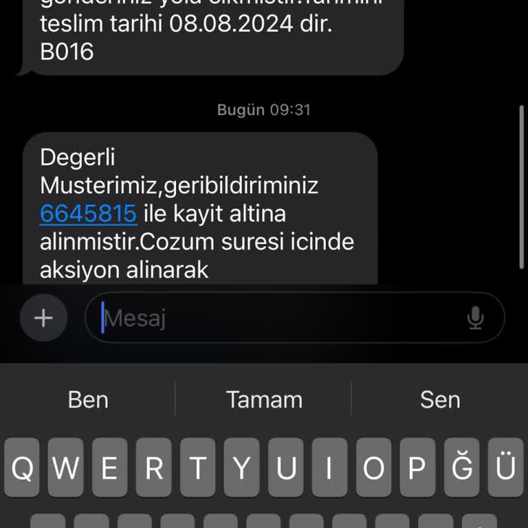 Kaybolan Pasaportum Ve Aras Kargo'nun İlgisizliği