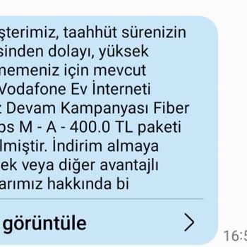Vodafone İnternet Sözleşmesi Ve Yanıltıcı Fiyatlandırma Sorunu