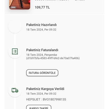 Hepsijet 3 Haftadır Kargomu Bulmuyor Ve Kayıp Etiketini Oluşturmuyor