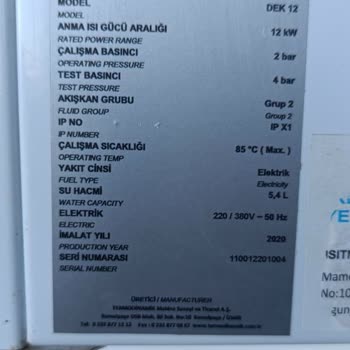 Termodinamik Kombi Ve Hizmet Sorunları