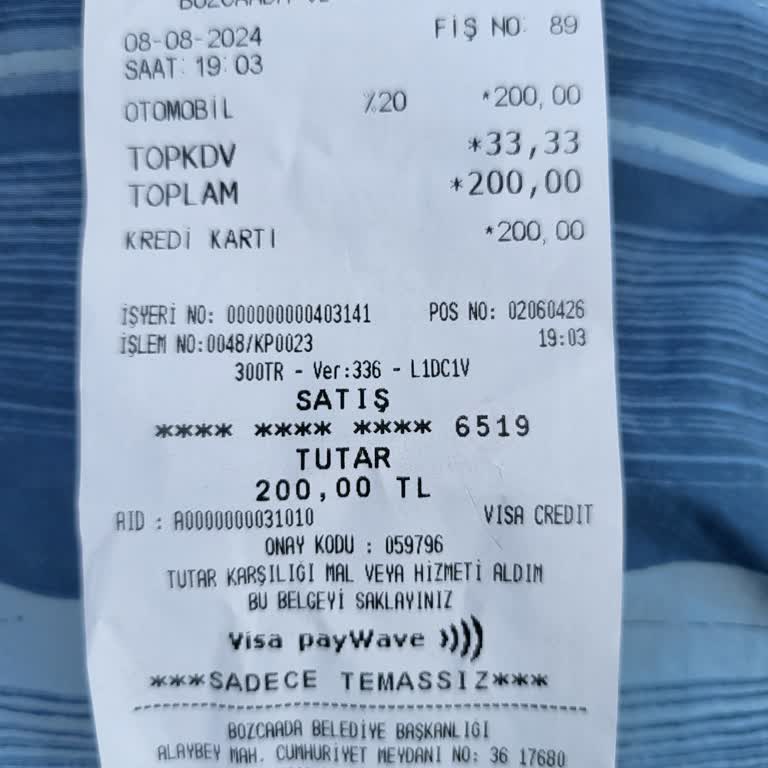 Bozcaada Belediyesi Yakışmayan Hareketler