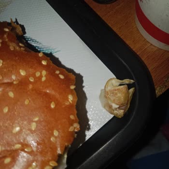 Burger King İçinden Çıkan Çöp