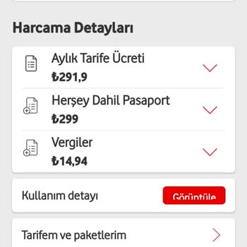 Vodafone İzinsiz Yurt Dışı Tarifesi Yüklemesi Ve Faturaya Yansıması