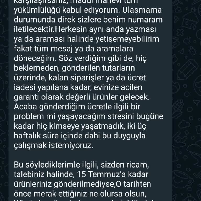 Reydeko Halılarımızı Göndermiyor