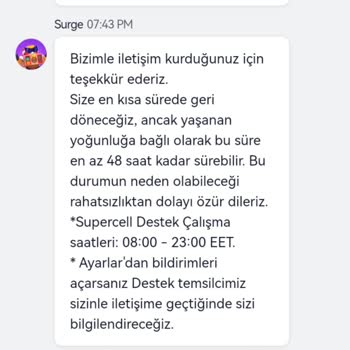 Brawl Stars Hesabımı 3 Gündür Açmıyorlar