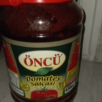 Öncü Salça Simsiyah Tarihi Geçmedi Yeni Açıldı