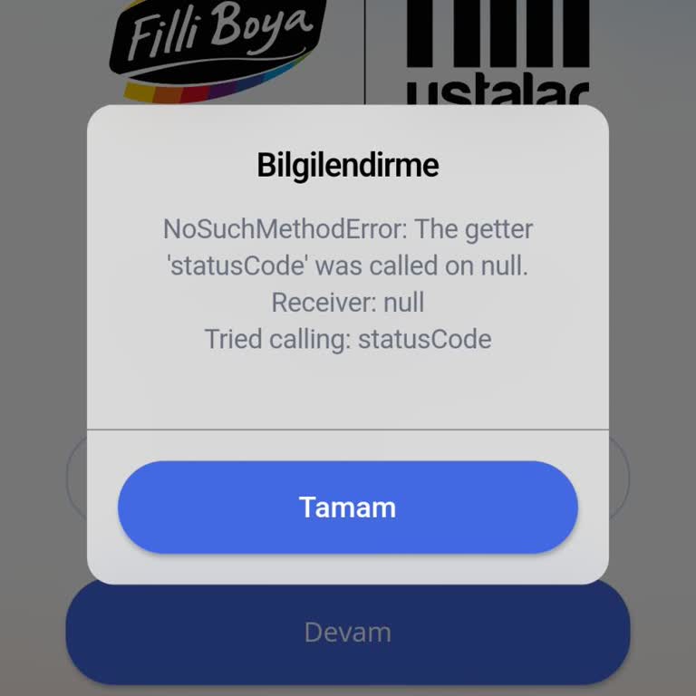 Filli Boya Uygulaması Giriş Sorunu Ve Puan Kaybı