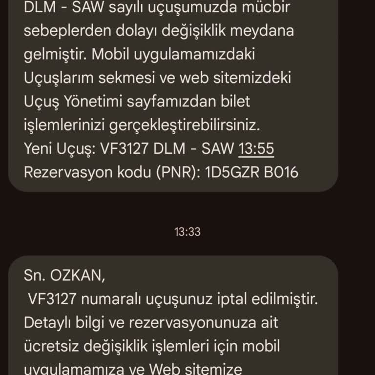 Ajet Havayolları İle Yaşadığımız Büyük Mağduriyet