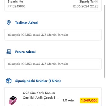 Şok Market Q28 Akıllı Saat Sorunu Ve İade Reddi