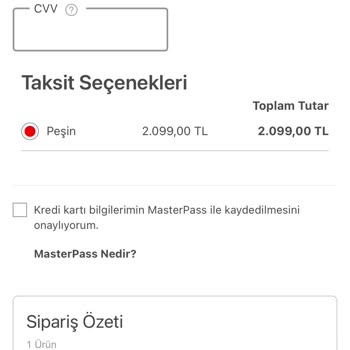 D&R Yapı Kredi Worldcard Taksit Sorunu