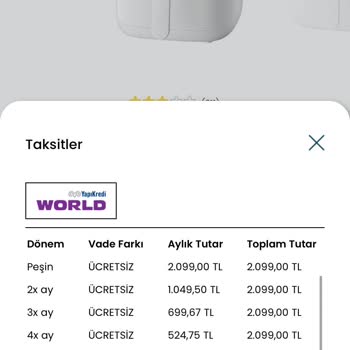 D&R Yapı Kredi Worldcard Taksit Sorunu