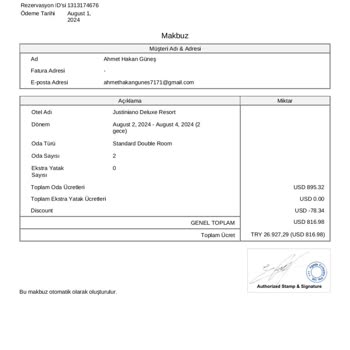 Agoda İki Kez Ücret Kesilmesi