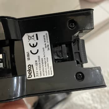Beko Kablosuz Dik Süpürge Haznesinin Sürekli Kırılması