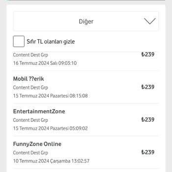 Vodafone İzinsiz Abonelik Ve Haksız Ücretlendirme Sorunu