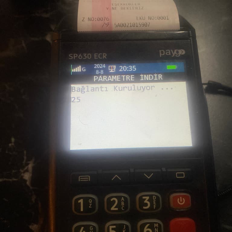 Paygo SP630 Ecr Bitmek Tükenmek Bilmeyen Bağlantı Sorunu