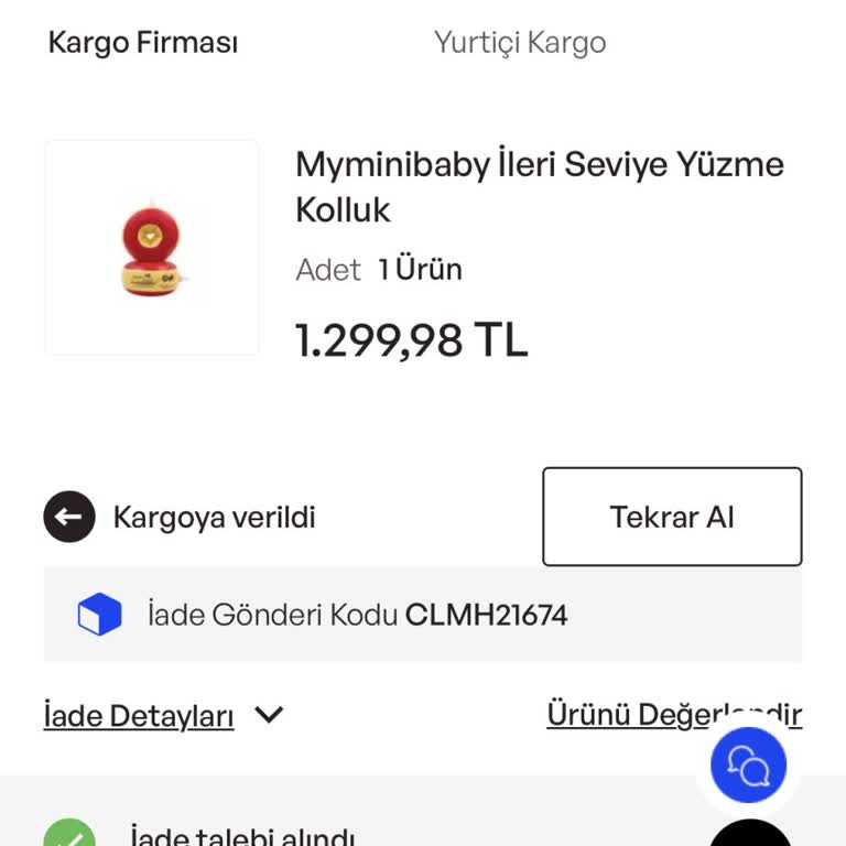 İdefix'ten Alınan Ürün İade Sorunu