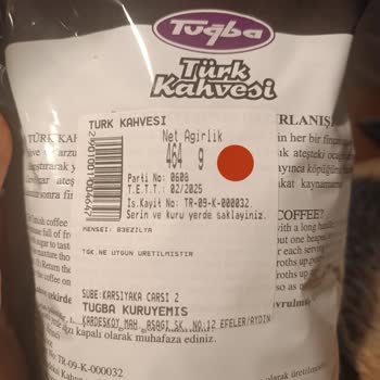 Tuğba Kuruyemiş Kahveli Nohut Kampanyası