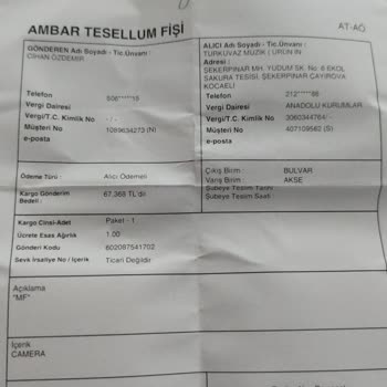 D&R Sıfır Aldığım Ürün Bozuk