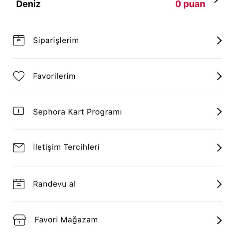 Sephora Puan Sıfırlama Şikayeti