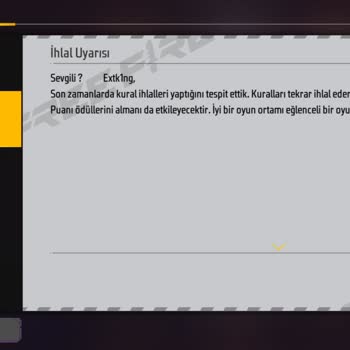 Garena Free Fire Garena Grup Ve Oyun Banı