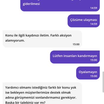 Getir Büyük Tarafından Mağduriyetim