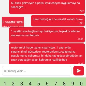 Tıkla Gelsin Müşteri Hizmetlerine Bağlanamamak Ve Sipariş Gelmemesi