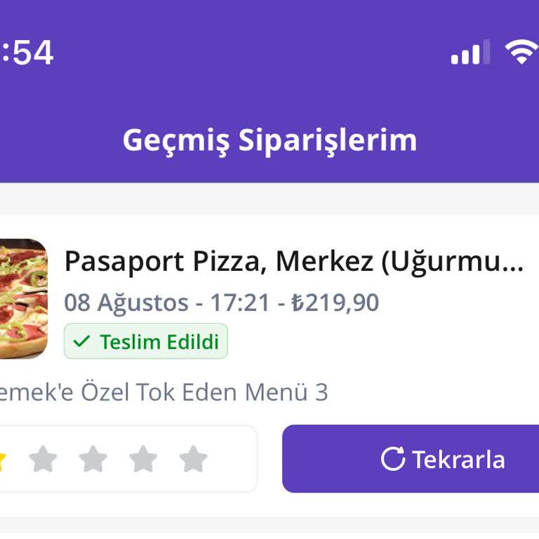 Pasaport Pizza Sebebiyle Gıda Zehirlenmesi...