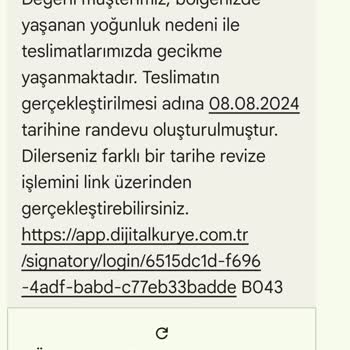 Dijital Kurye Gecikmesi Sebebiyle Türk Telekom'a Geçemedim