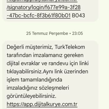 Dijital Kurye Gecikmesi Sebebiyle Türk Telekom'a Geçemedim
